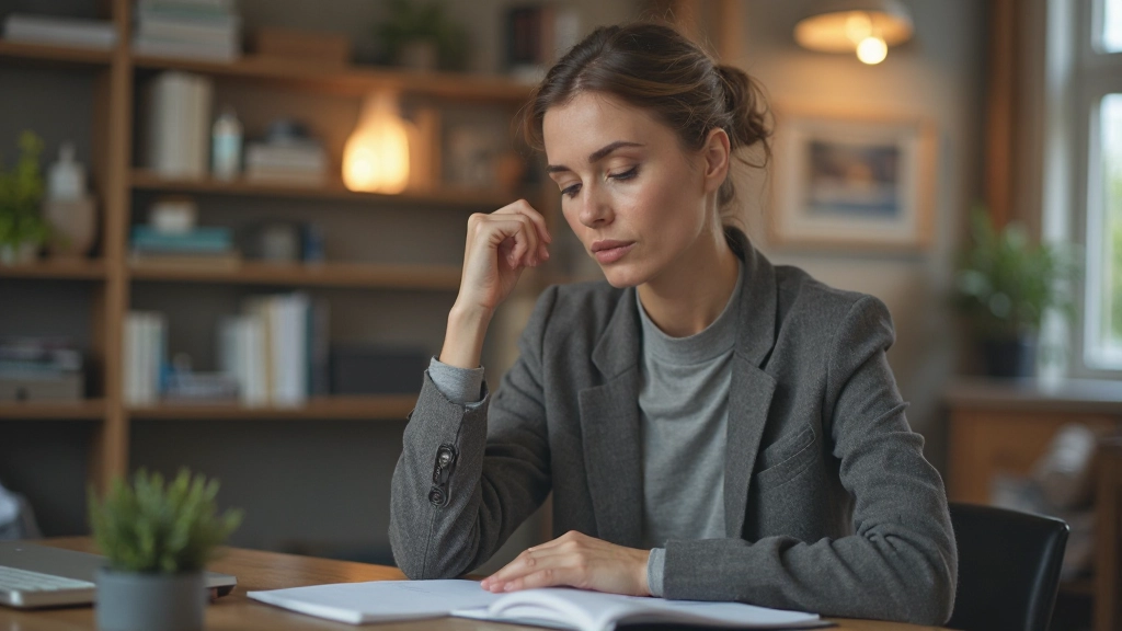 Illustratie van emotionele intelligentie componenten in mindfulness sessie